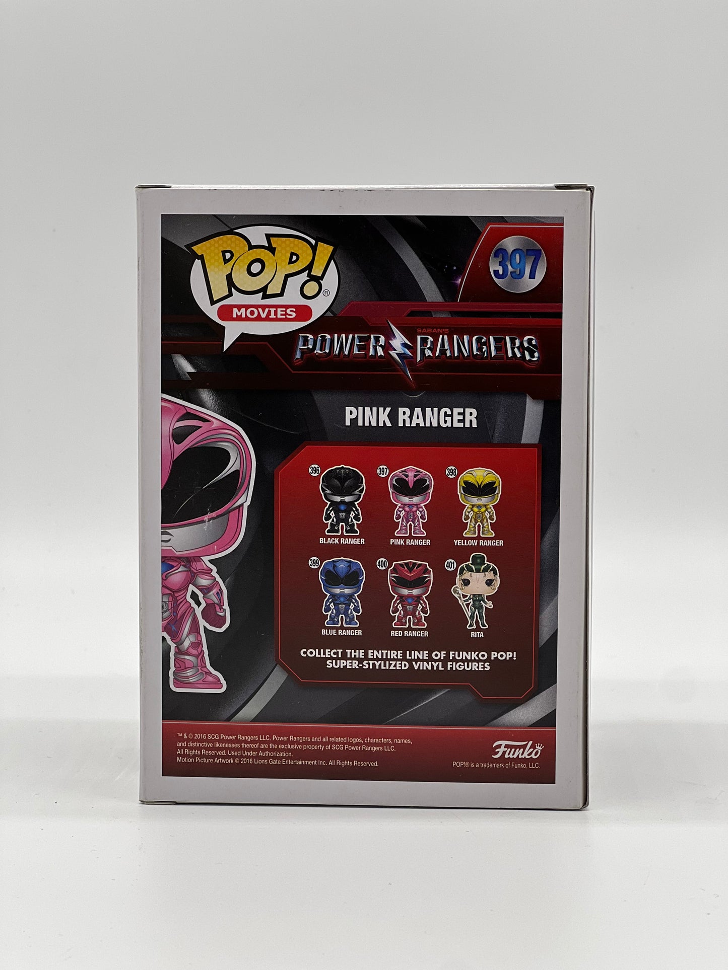 Pop! Movies Power Rangers 397 Pink Ranger