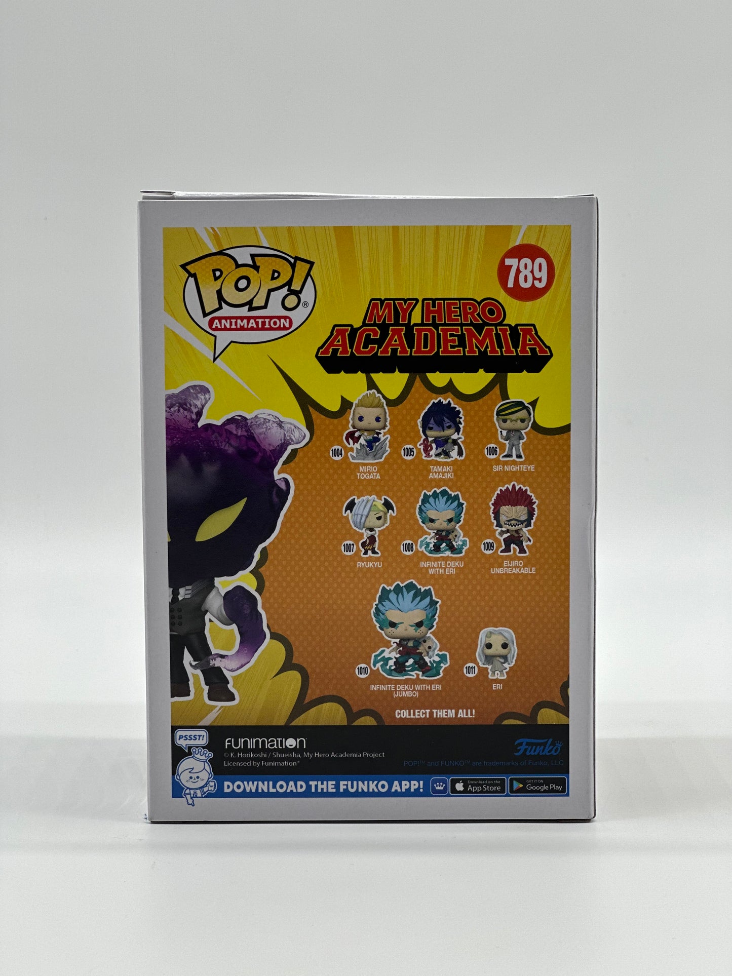 Pop! Animation My Hero Academia 789 Kurogiri Glows In The Dark Only At Target