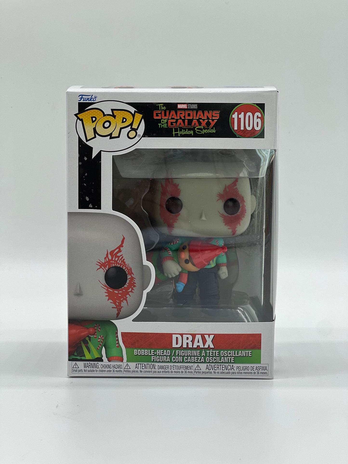 Pop! Marvel Studios The Guardians Of The Galaxy Holiday Special 1106 Drax