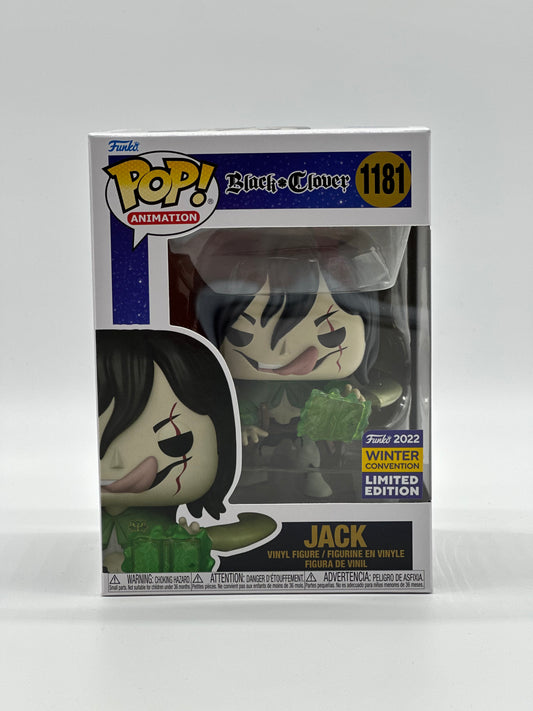 Pop! Animation Black Clover 1181 Jack Winter Convention Limited Edition 2022