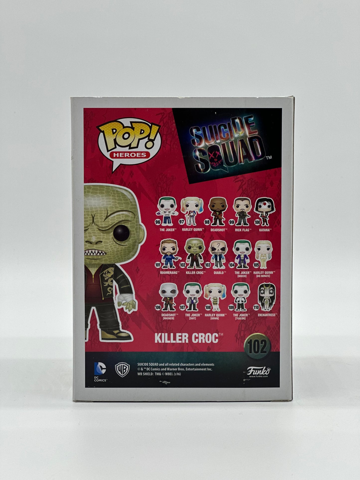 Pop! Heroes Suicide Squad 102 Killer Croc