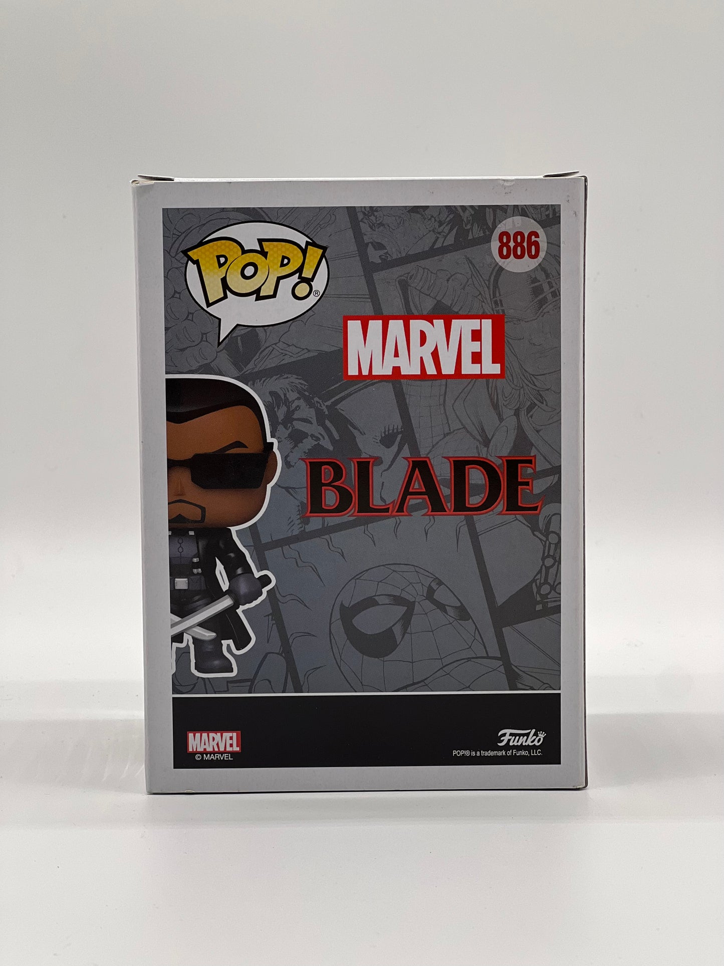 Pop! Marvel 886 Blade 2021 Summer Convention Limited Edition