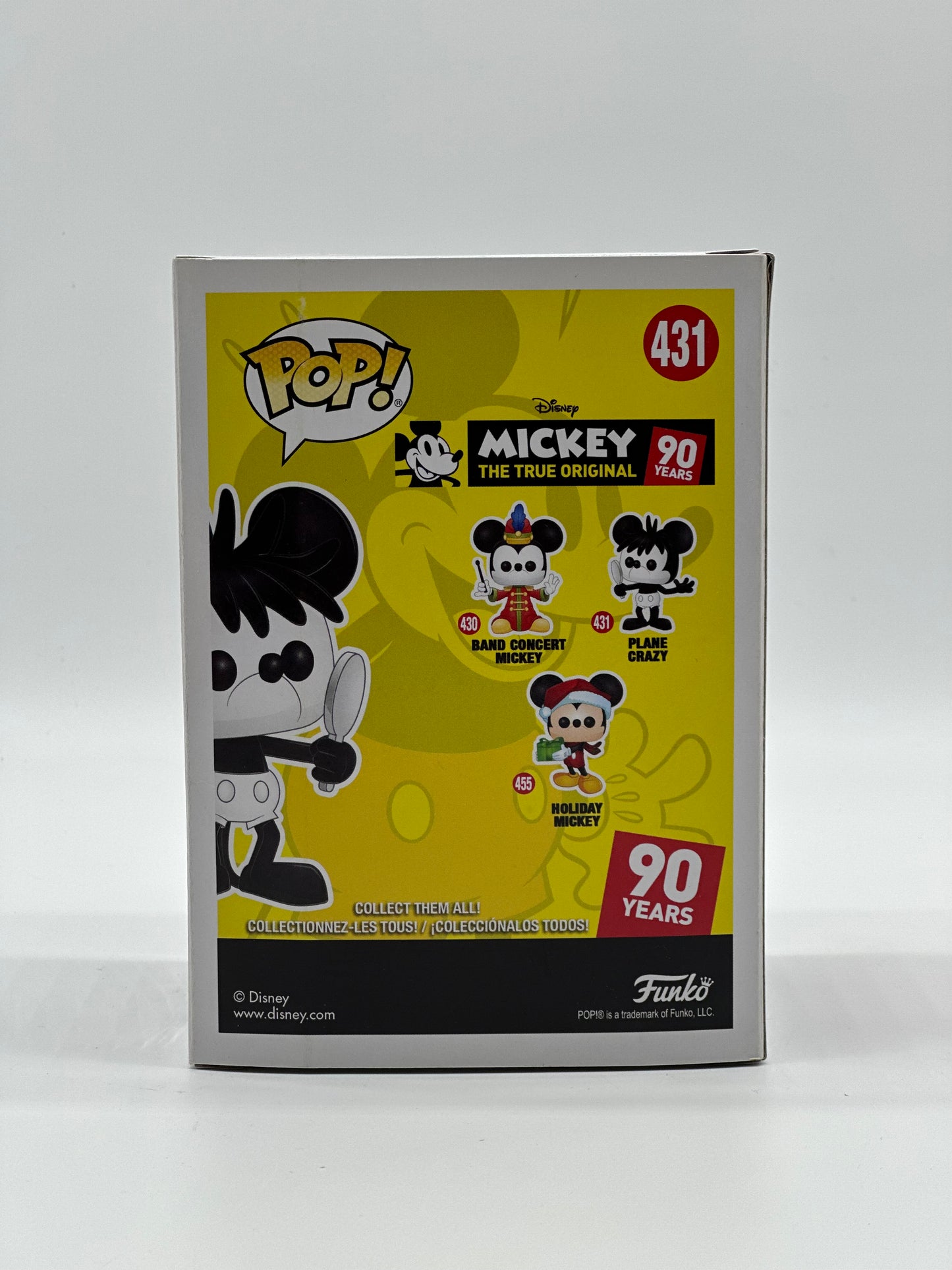 Pop! Disney Mickey The True Original 90 Years 431 Plane Crazy