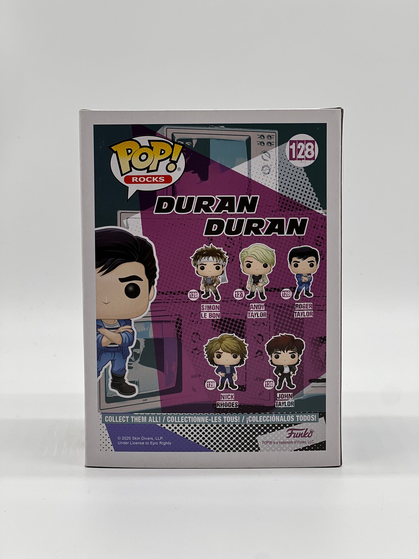 Pop! Rocks Duran Duran 128 Roger Taylor