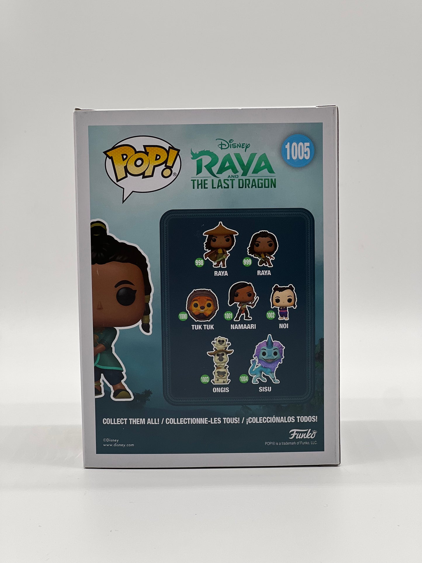 Pop! Disney Raya And The Last Dragon 1005 Raya With Tuk Tuk Amazon Exclusive