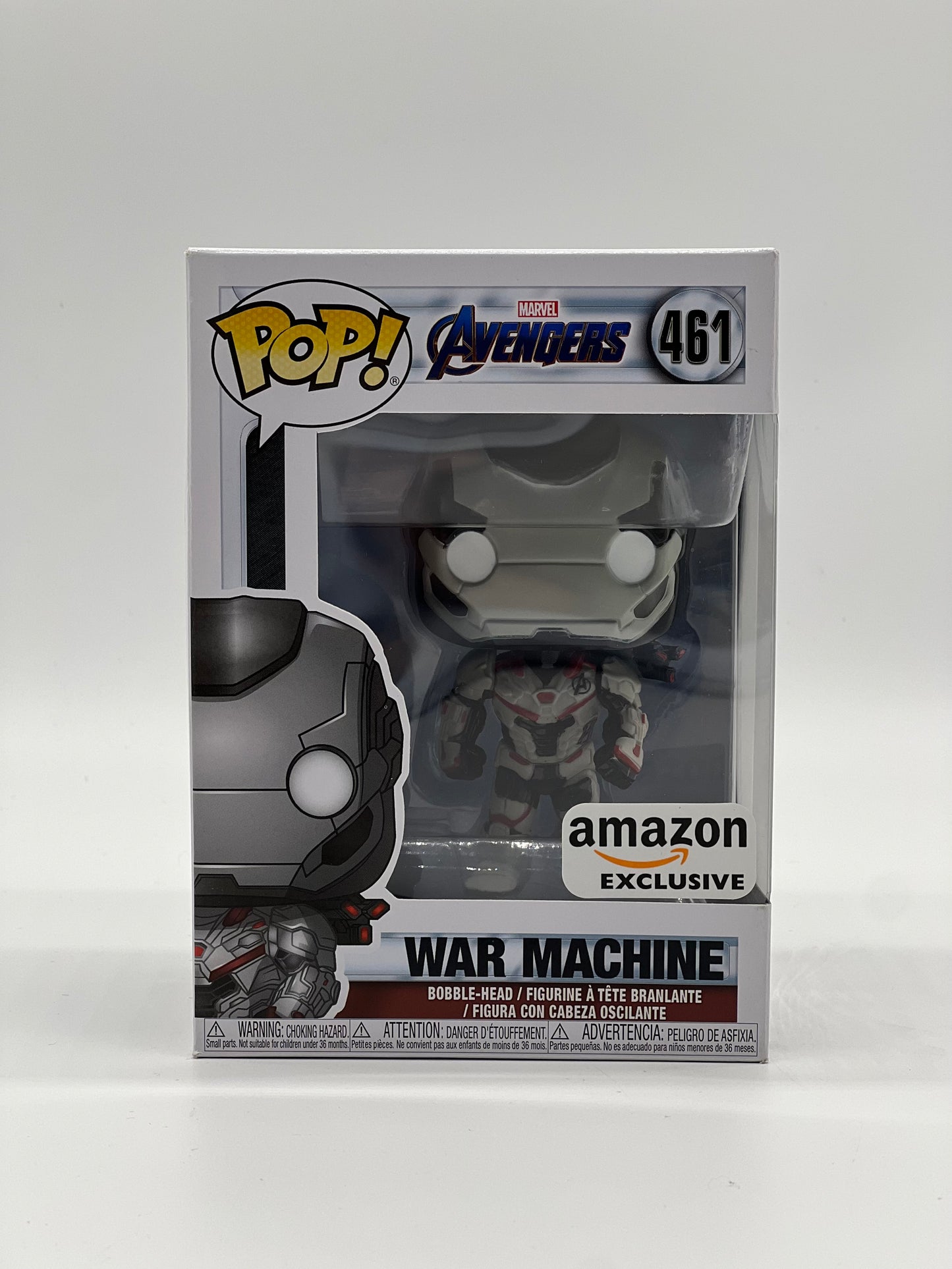 Pop! Marvel Avengers 461 War Machine Amazon Exclusive