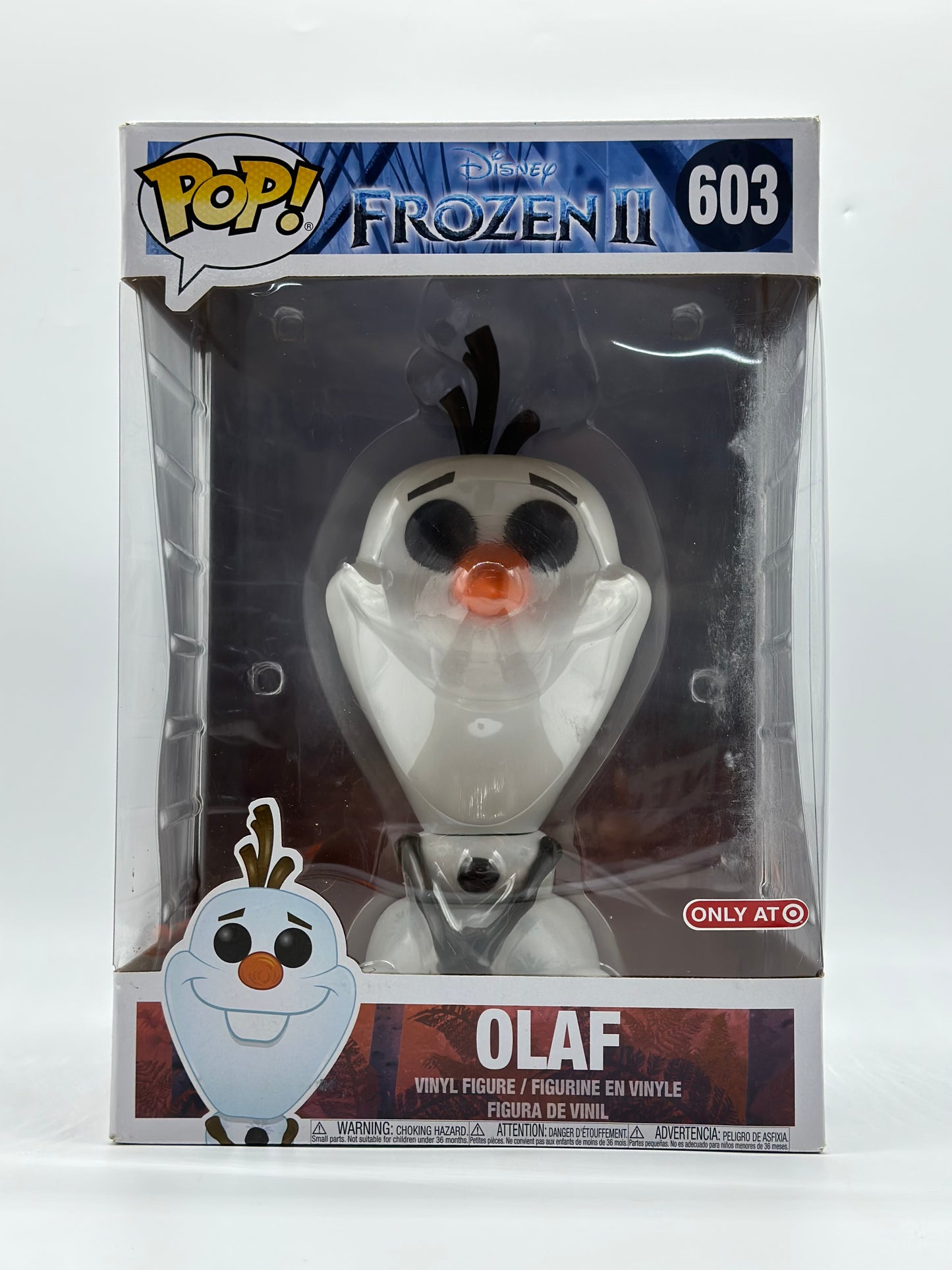 Pop! Disney Frozen II 603 Olaf Only At Target 10’Inch