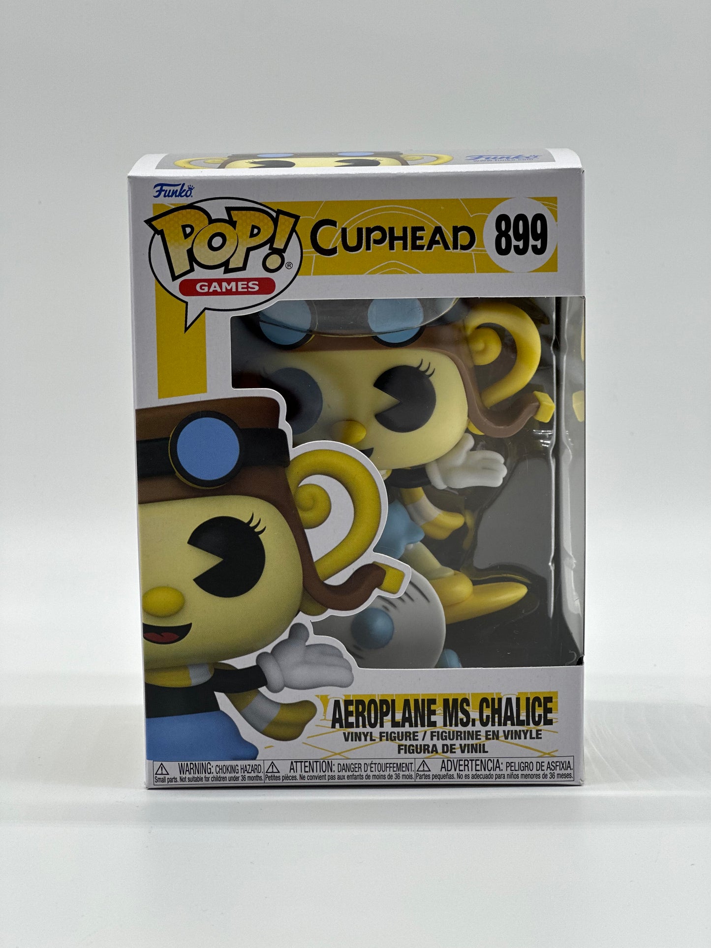 Pop! Games Cuphead 899 Aeroplane Ms. Chalice