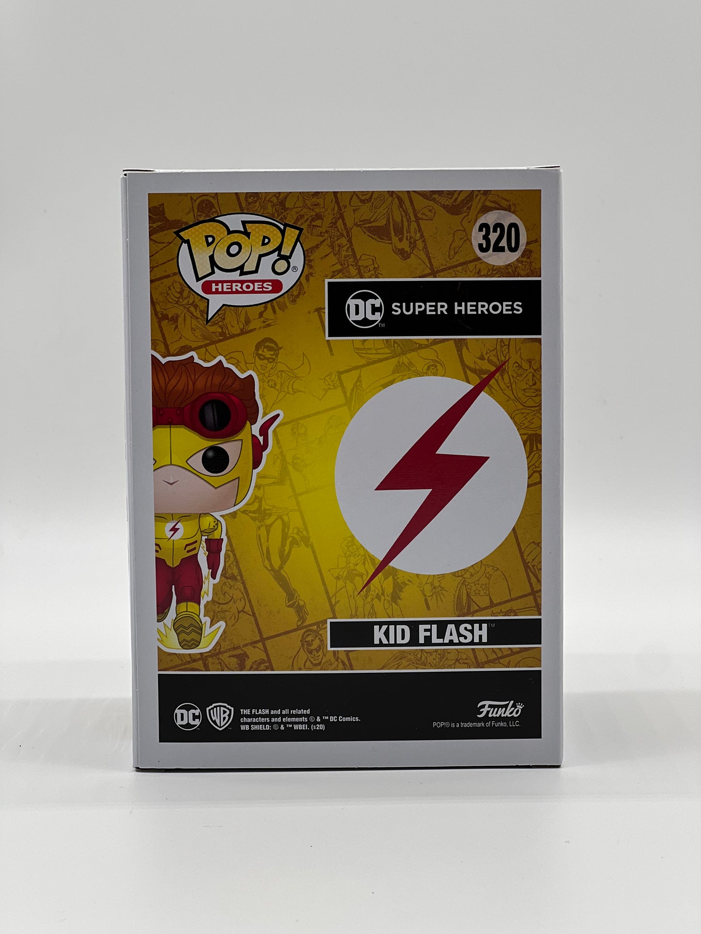 Pop! Heroes Flash 320 Kid Flash HotTopic Exclusive