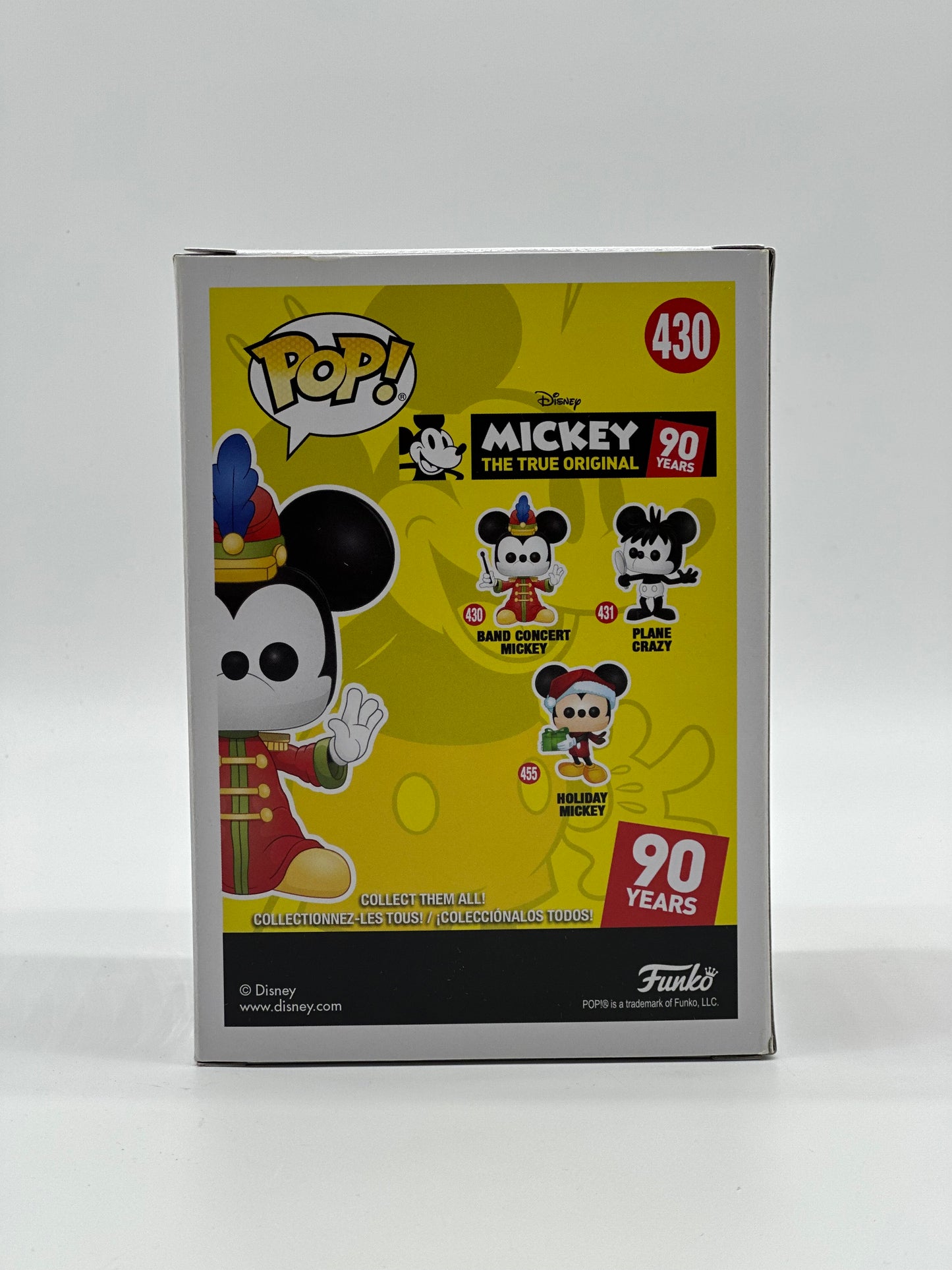 Pop! Disney Mickey The True Original 90 Years 430 Band Concert Mickey