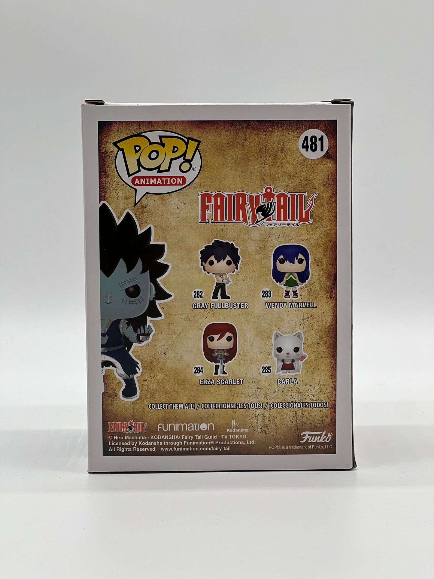 Pop! Animation FairyTail 481 Gajeel (Dragon Force) 2019 Spring Convention Limited Edition Exclusive