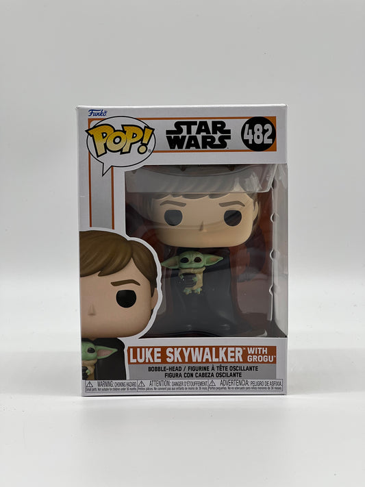 Pop! Star Wars 482 Luke Skywalker With Grogu