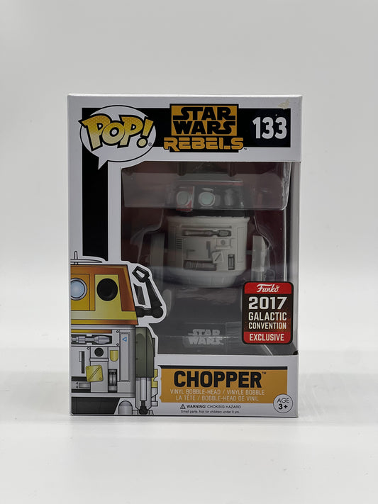 Pop! Star Wars Rebels 133 Chopper 2017 Galactic Convention Exclusive