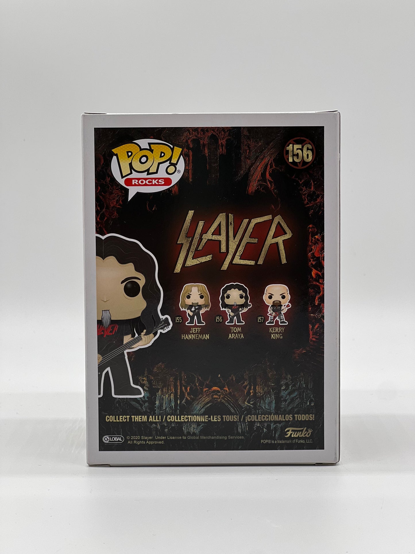 Pop! Rocks Slayer 156 Tom Araya