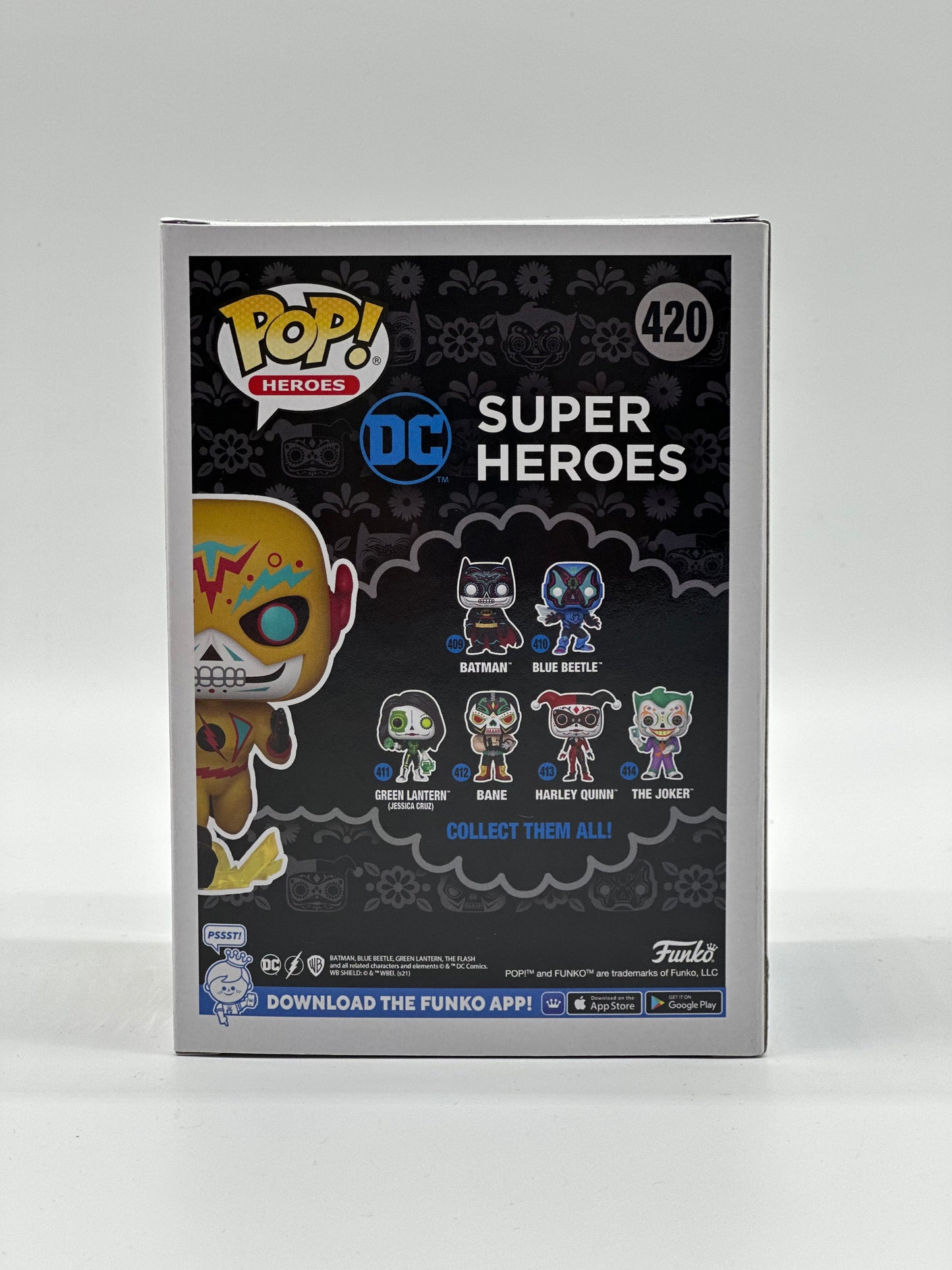 Pop! Heroes DC Super Heroes 420 Reverse Flash Funko Exclusive