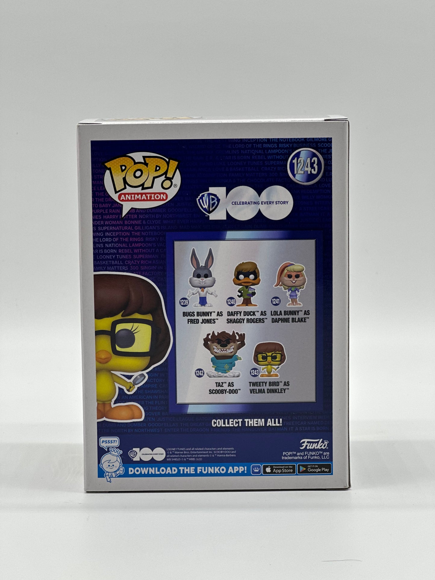 Pop! Animation WB 100 Celebrating Every Story 1243 Tweety Bird As Velma Dinkley