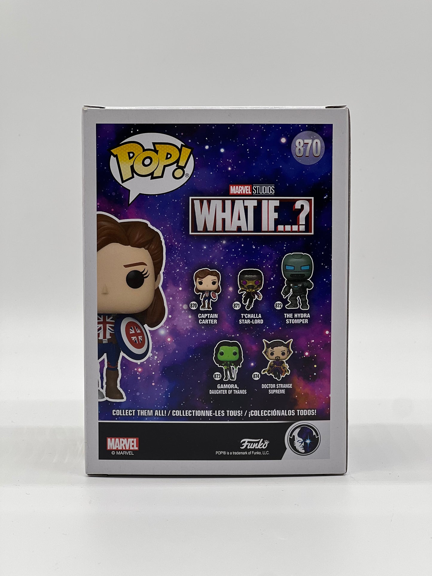 Pop! Marvel Studios What If…? 870 Captain Carter