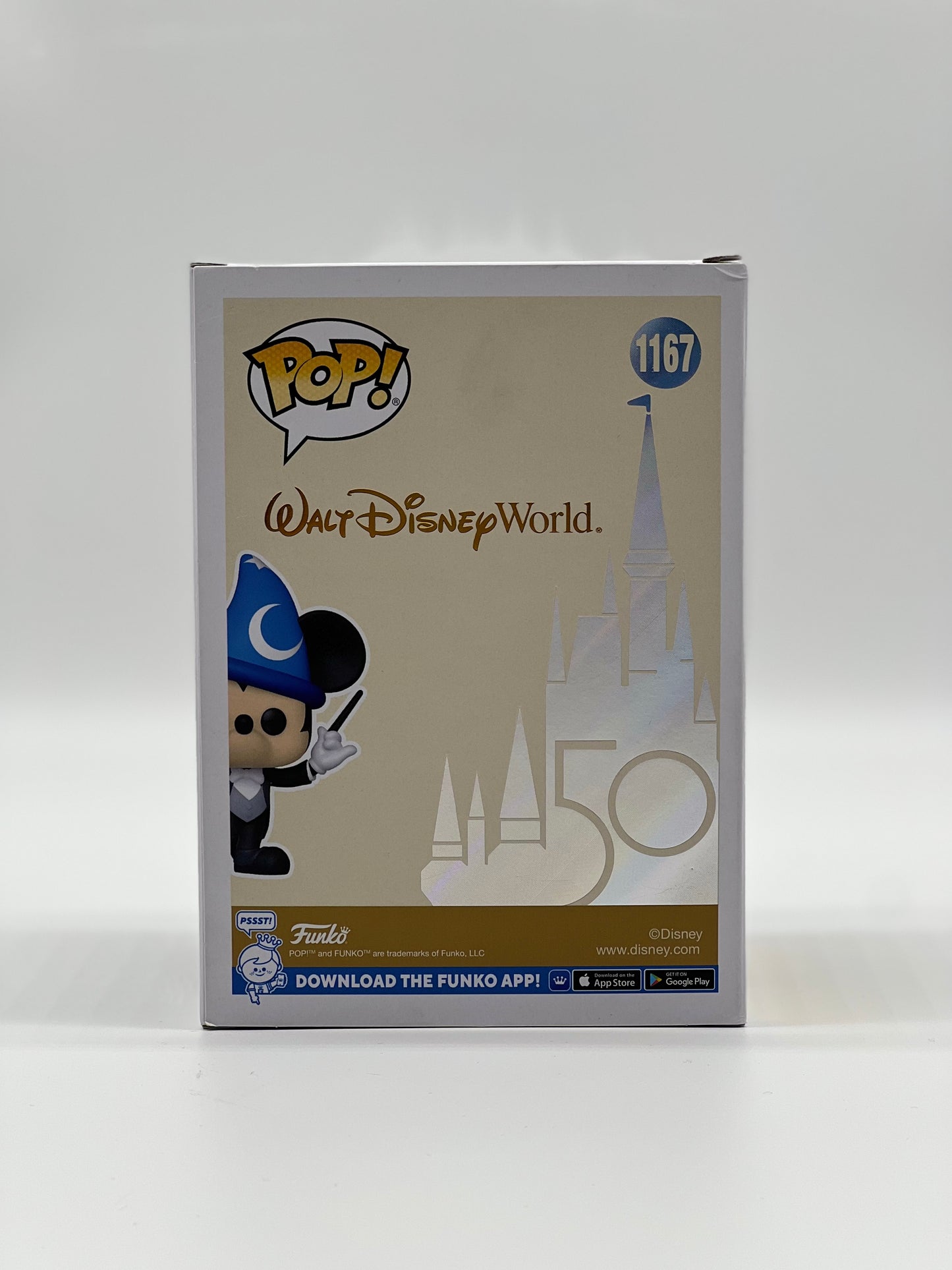 Pop! Walt Disney World. 50 1167 Philharmagic Mickey Mouse