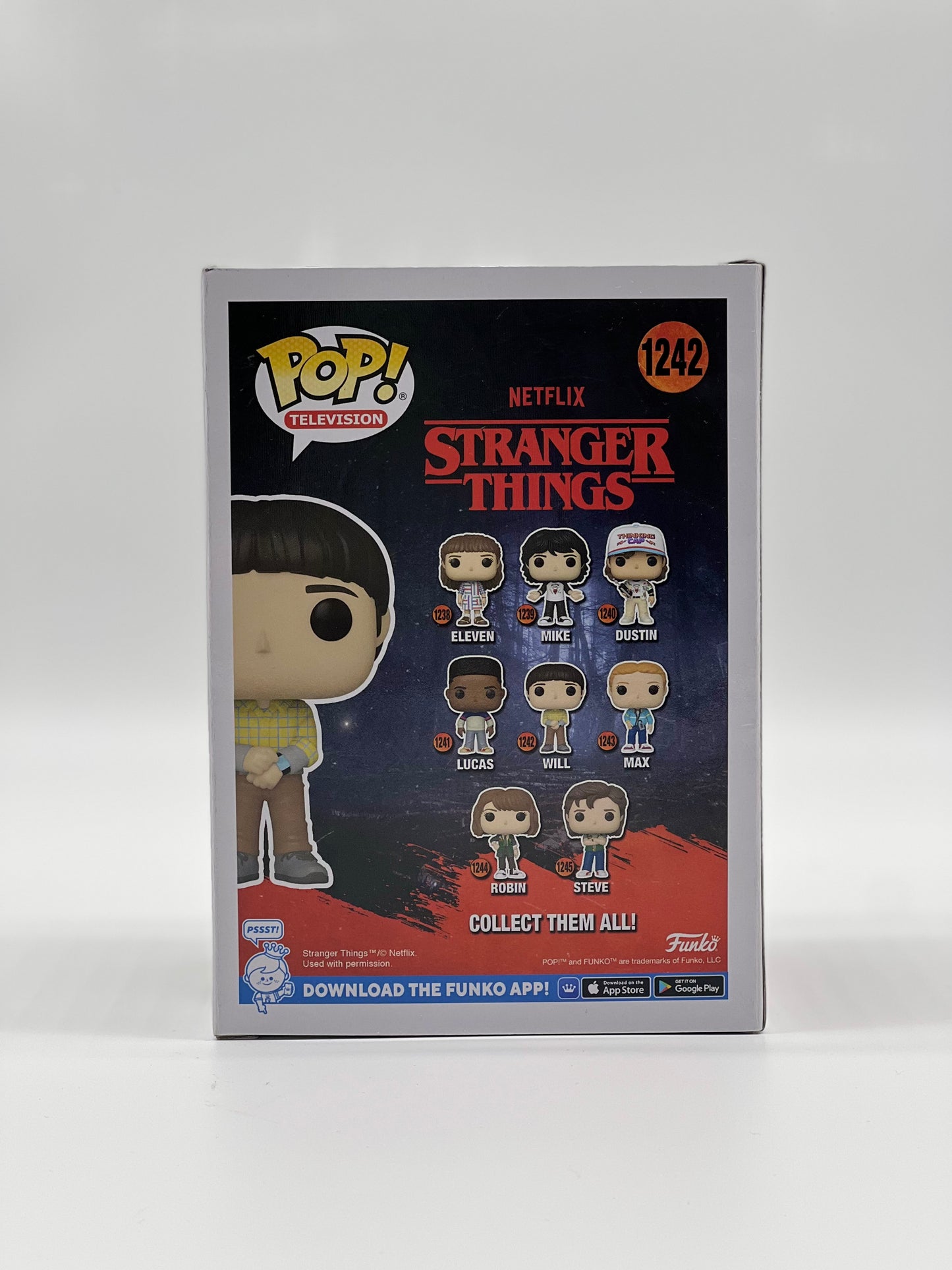 Pop! Television Netflix Stranger Things 1242 Will