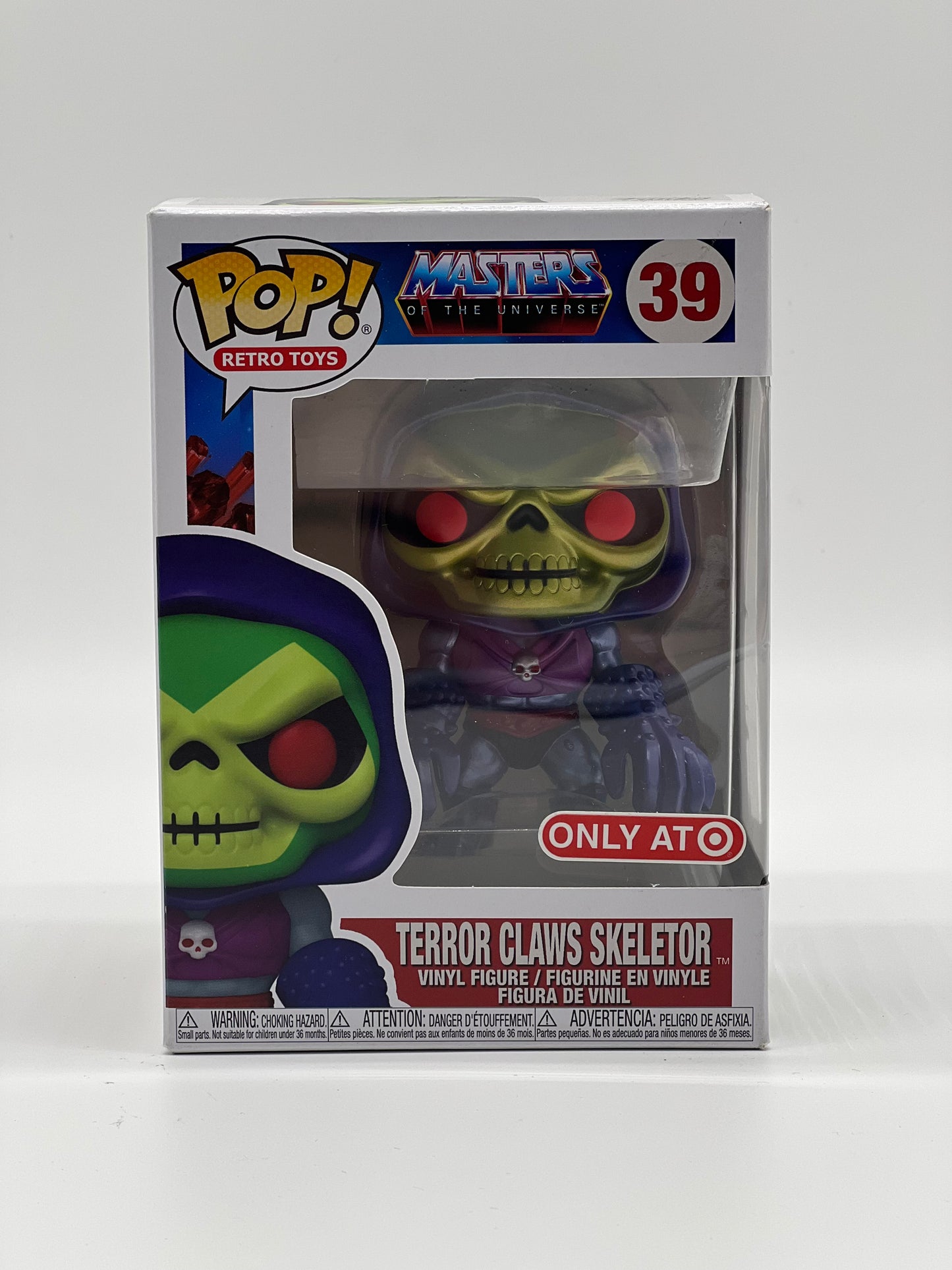 Pop! Retro Toys Masters Of The Universe 39 Terror Claws Skeletor Only At Target