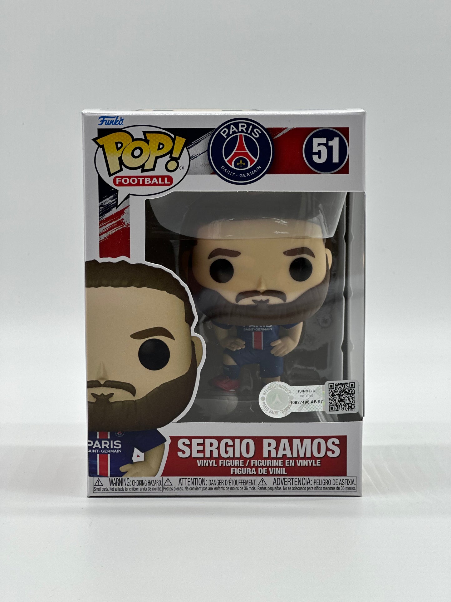 Pop! Football Paris Saint Germain 51 Sergio Ramos