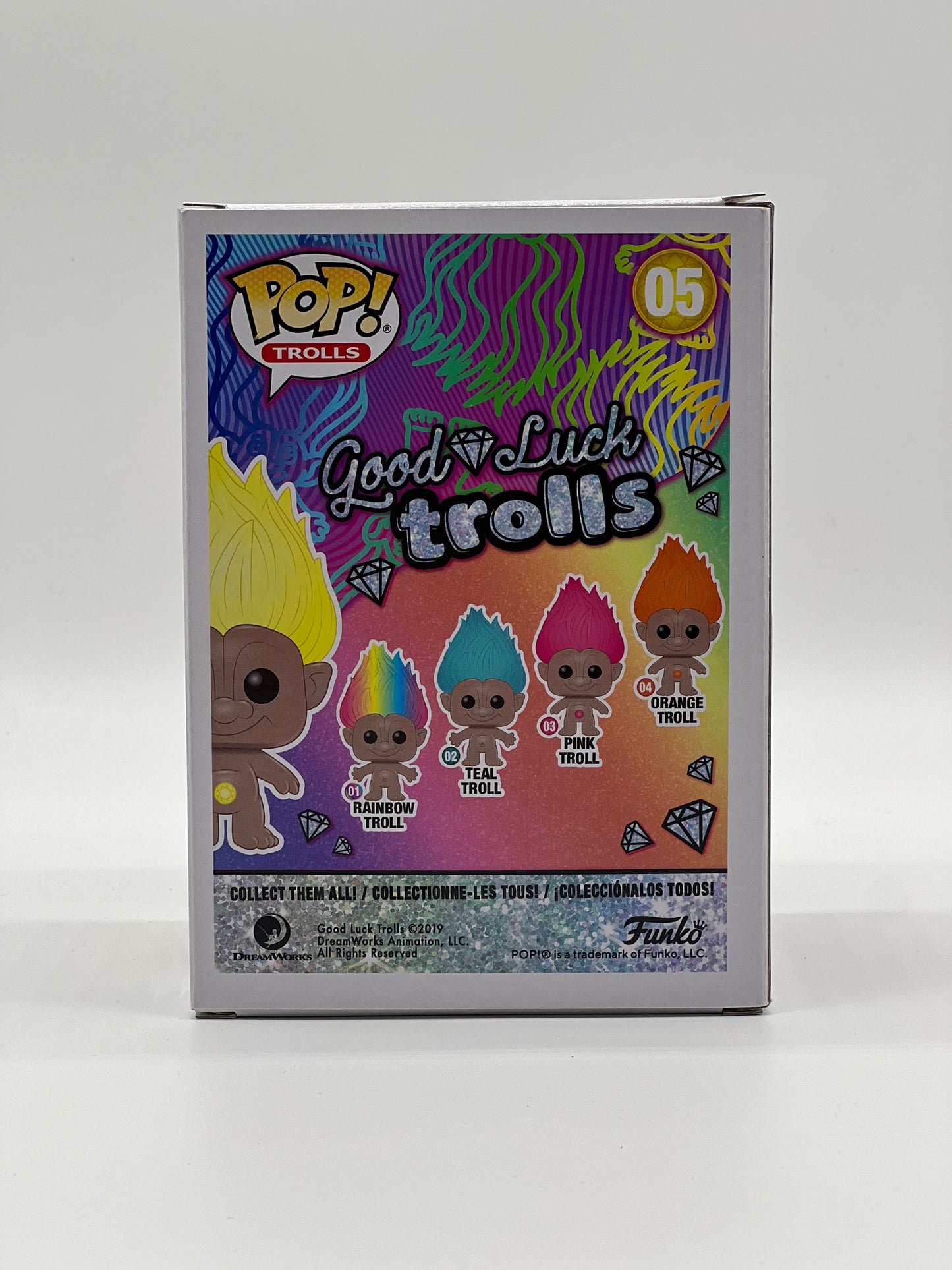 Pop! Trolls Good Luck Trolls 05 Yellow Troll Only GameStop