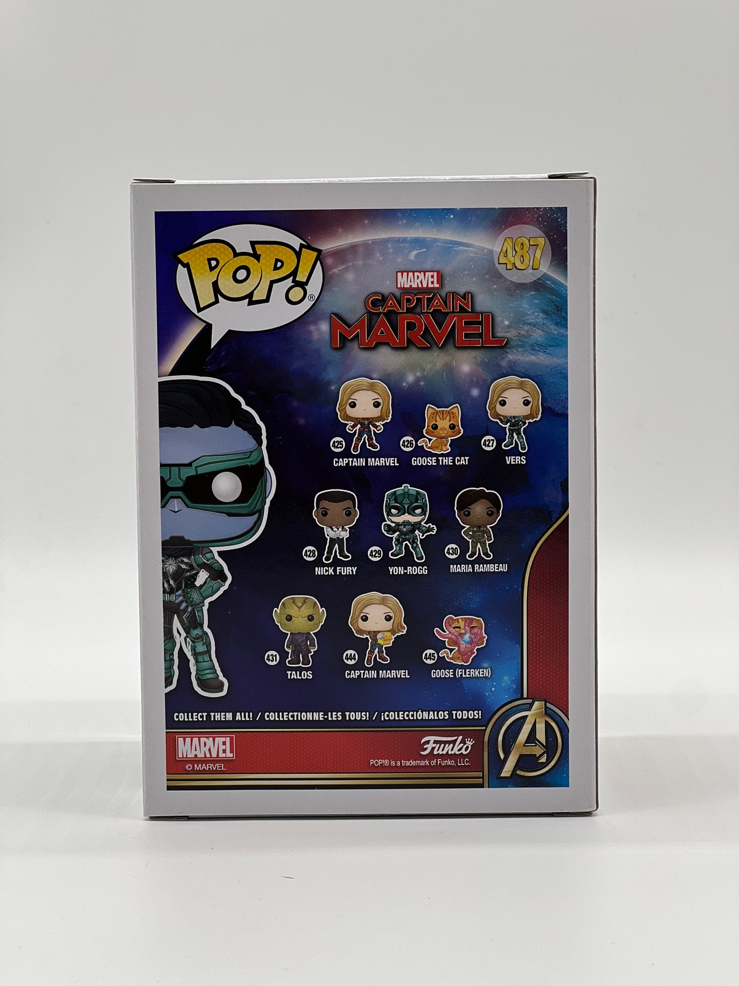 Pop! Marvel Captain Marvel 487 Minn-Erva 2019 Summer Convention Limited Edition Exclusive