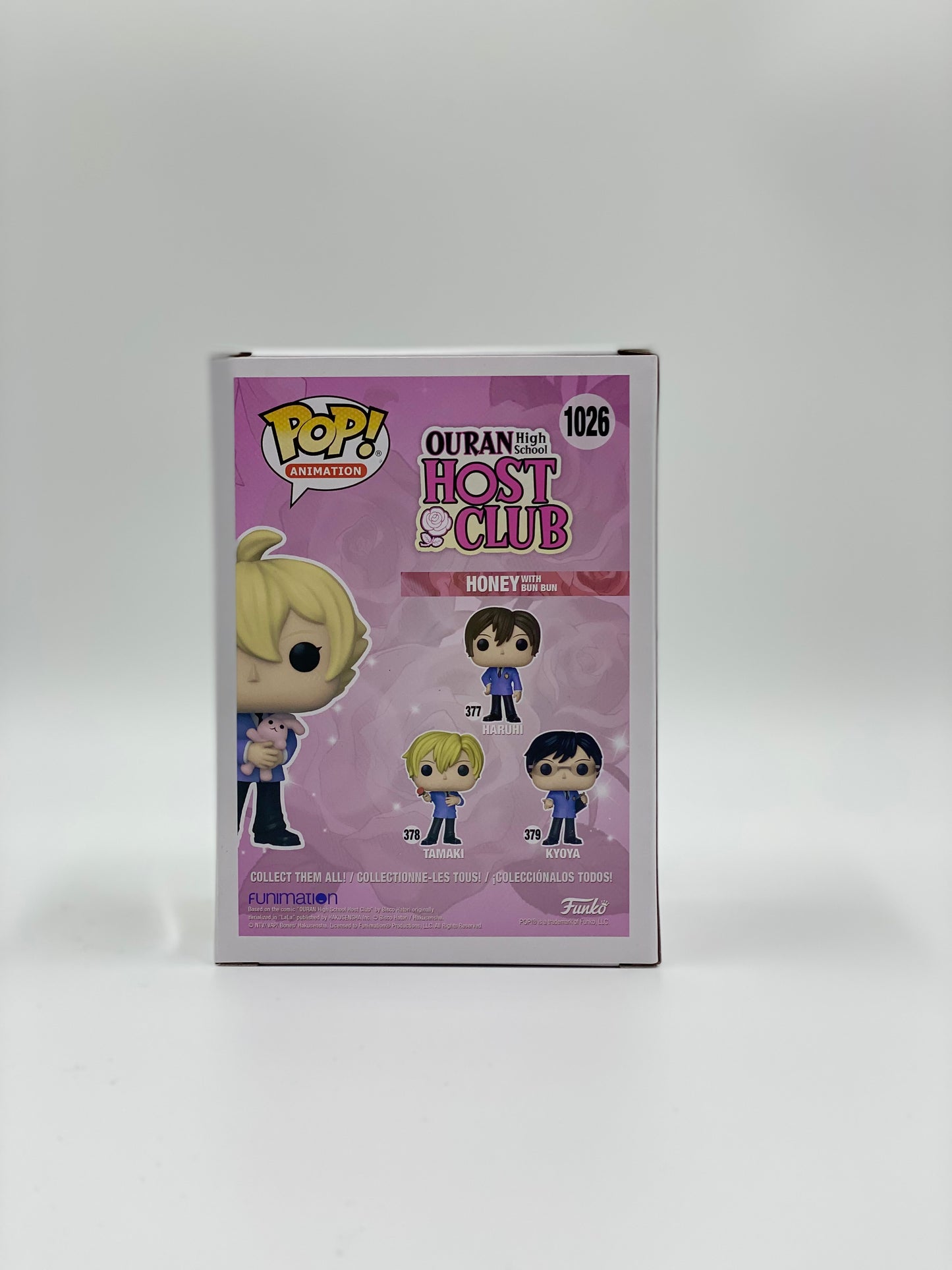 Pop! Animation Ouran High School Host Club 1026 Honey With Bun Bun HotTopic Exclusive