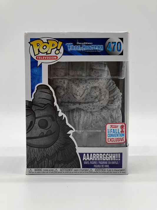 Pop! Television DreamWorks TrollHunters From Guillermo Del Toro 470 Aaarrrgghh!!! 2017 Fall Convention Exclusive