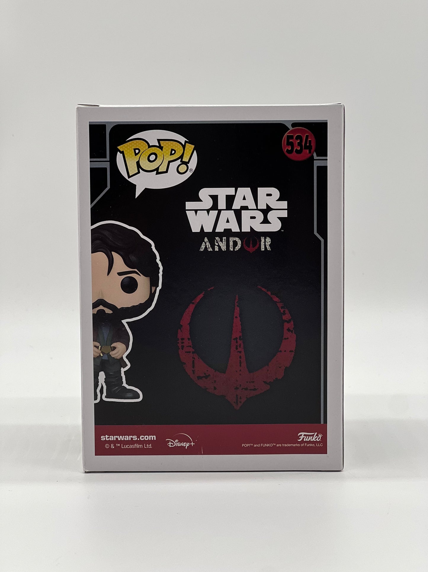 Pop! Star Wars 534 Cassian Andor 2022 Summer Convention Limited Edition