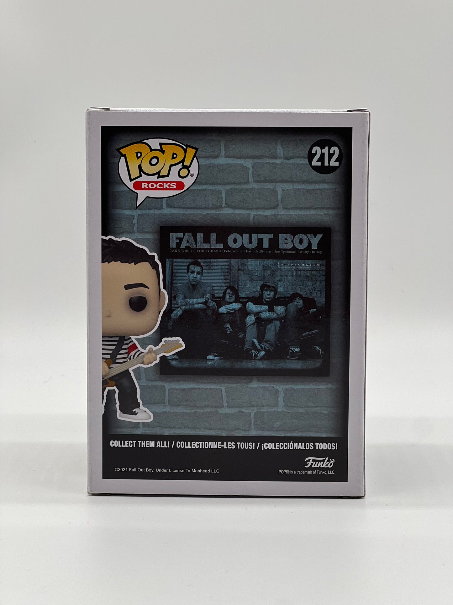 Pop! Rocks Fall Out Boy 212 Pete Wentz HotTopic Exclusive