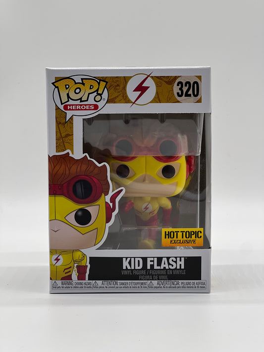 Pop! Heroes Flash 320 Kid Flash HotTopic Exclusive