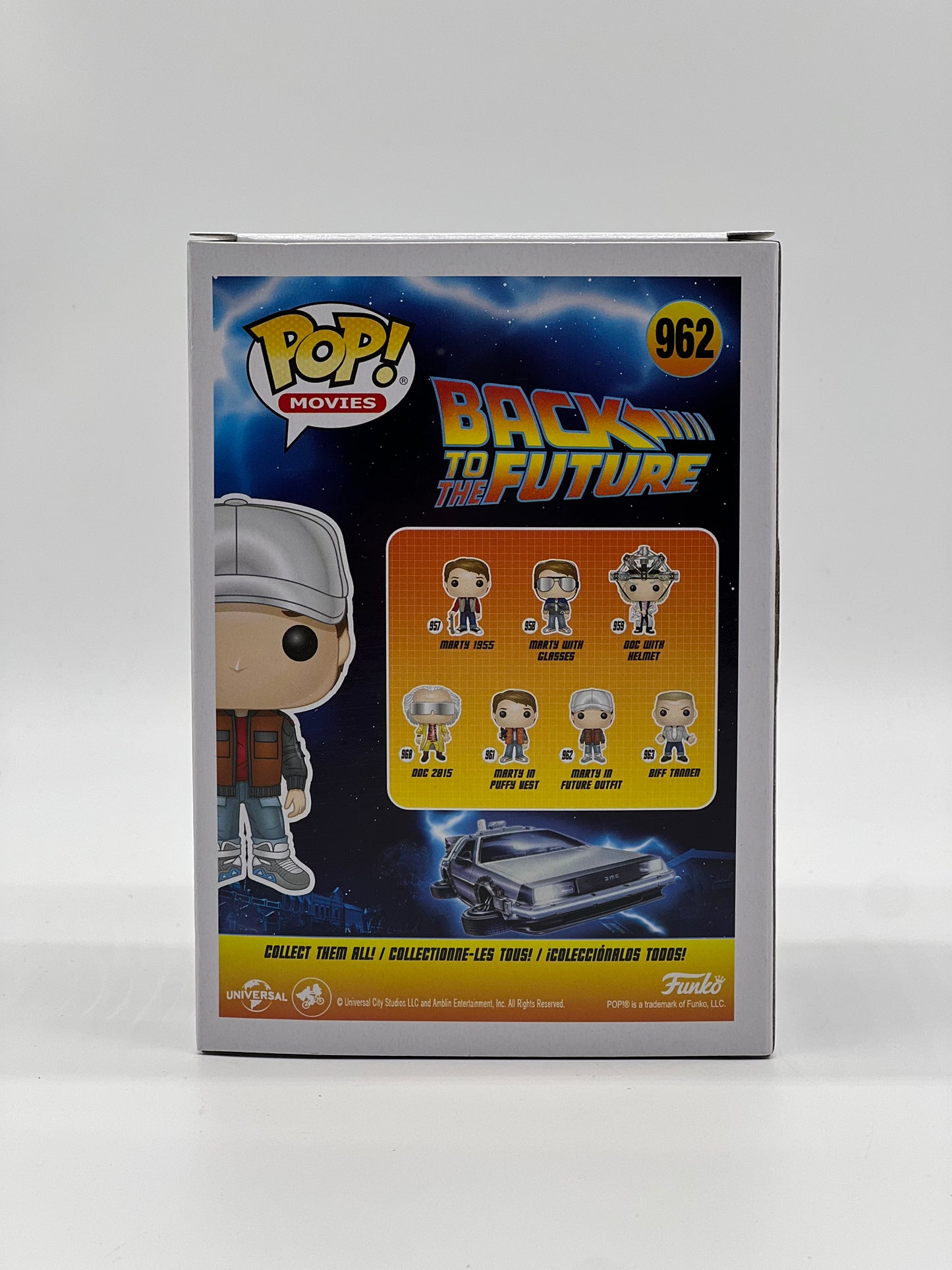 Pop! Movies Back To The Future 962 Marty In Future Outfit