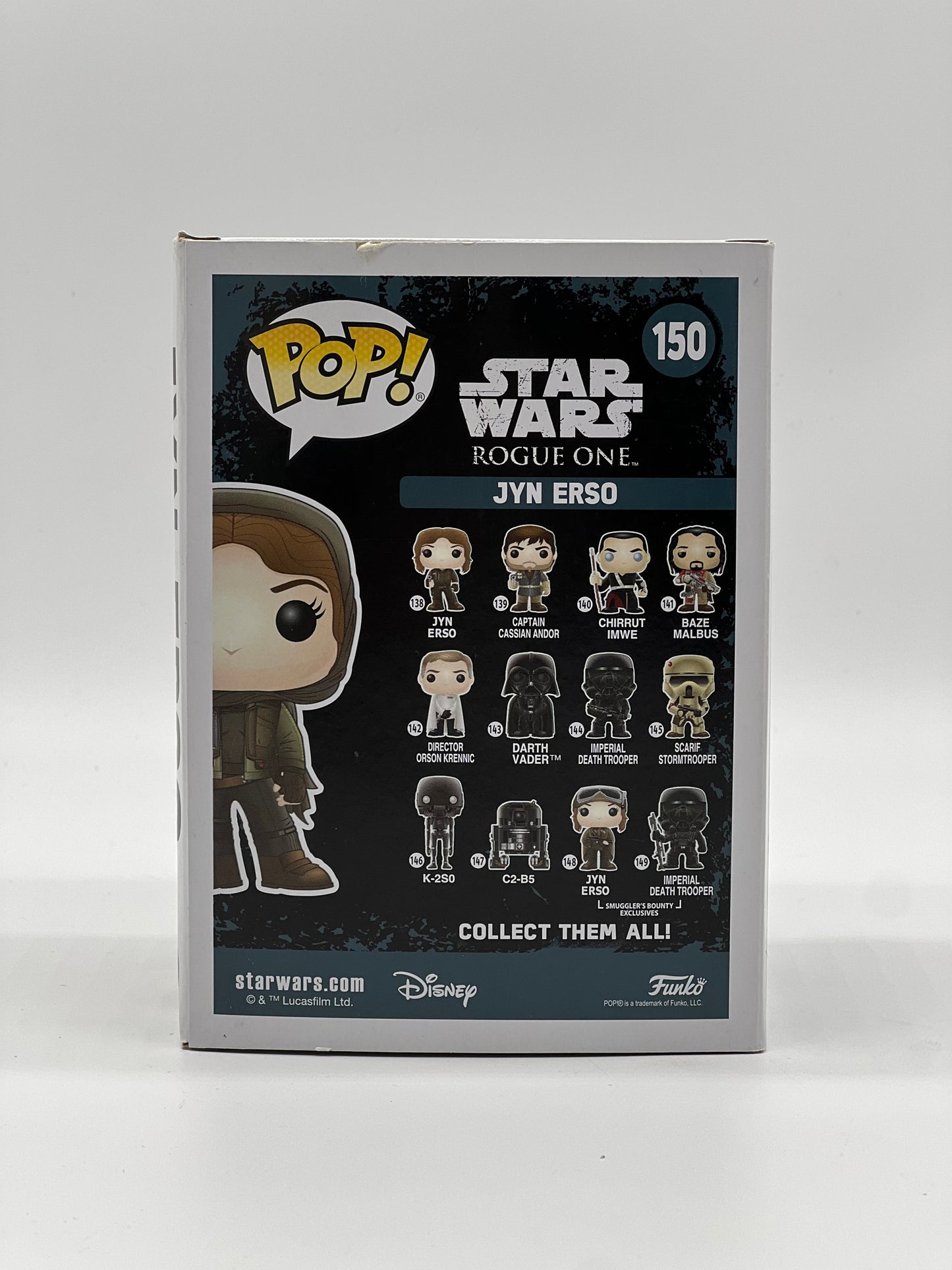 Pop! Star Wars Rogue One 150 Jyn Erso HotTopic Exclusive