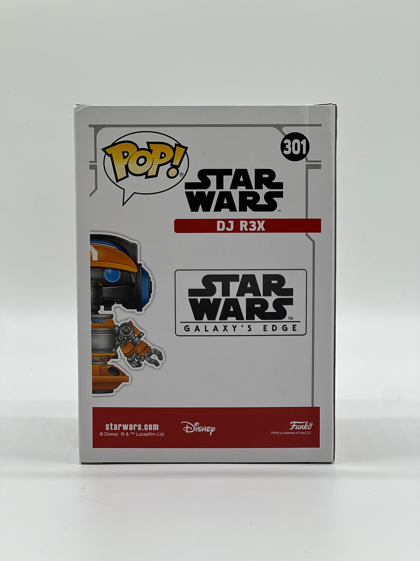 Pop! Star Wars 301 DJ R3X Landing 2019 Star Wars Galaxy’s Edge