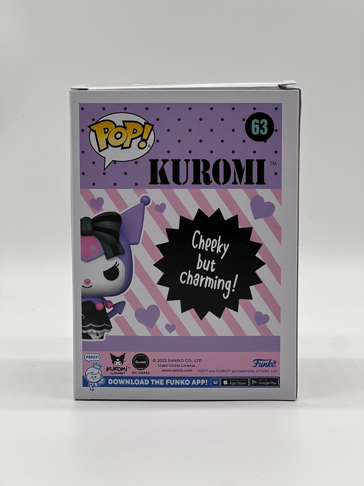 Pop! Hello Kitty And Friends 63 Kuromi With Baku HotTopic Exclusive