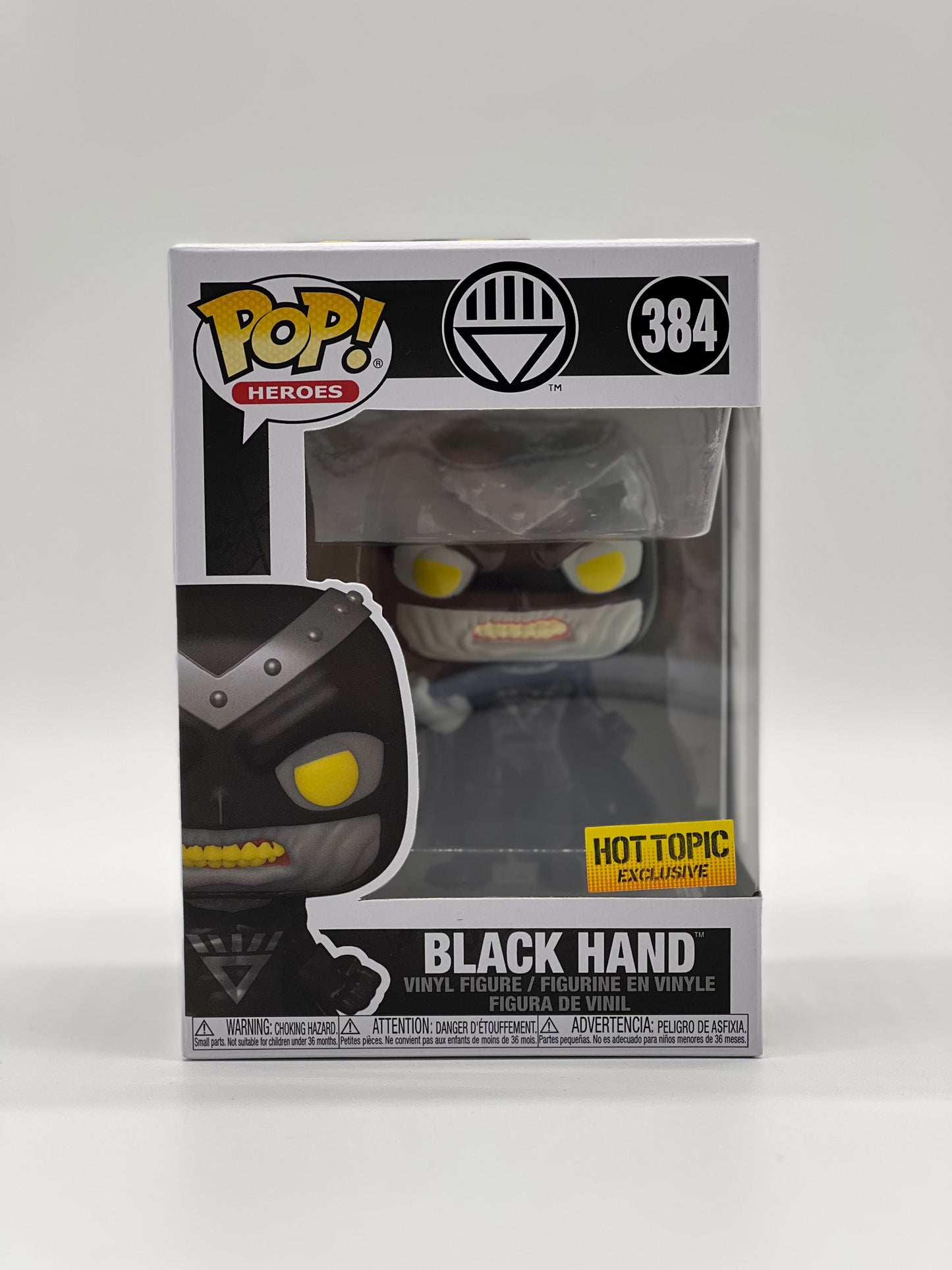 Pop! Heroes 384 Black Hand HotTopic Exclusive