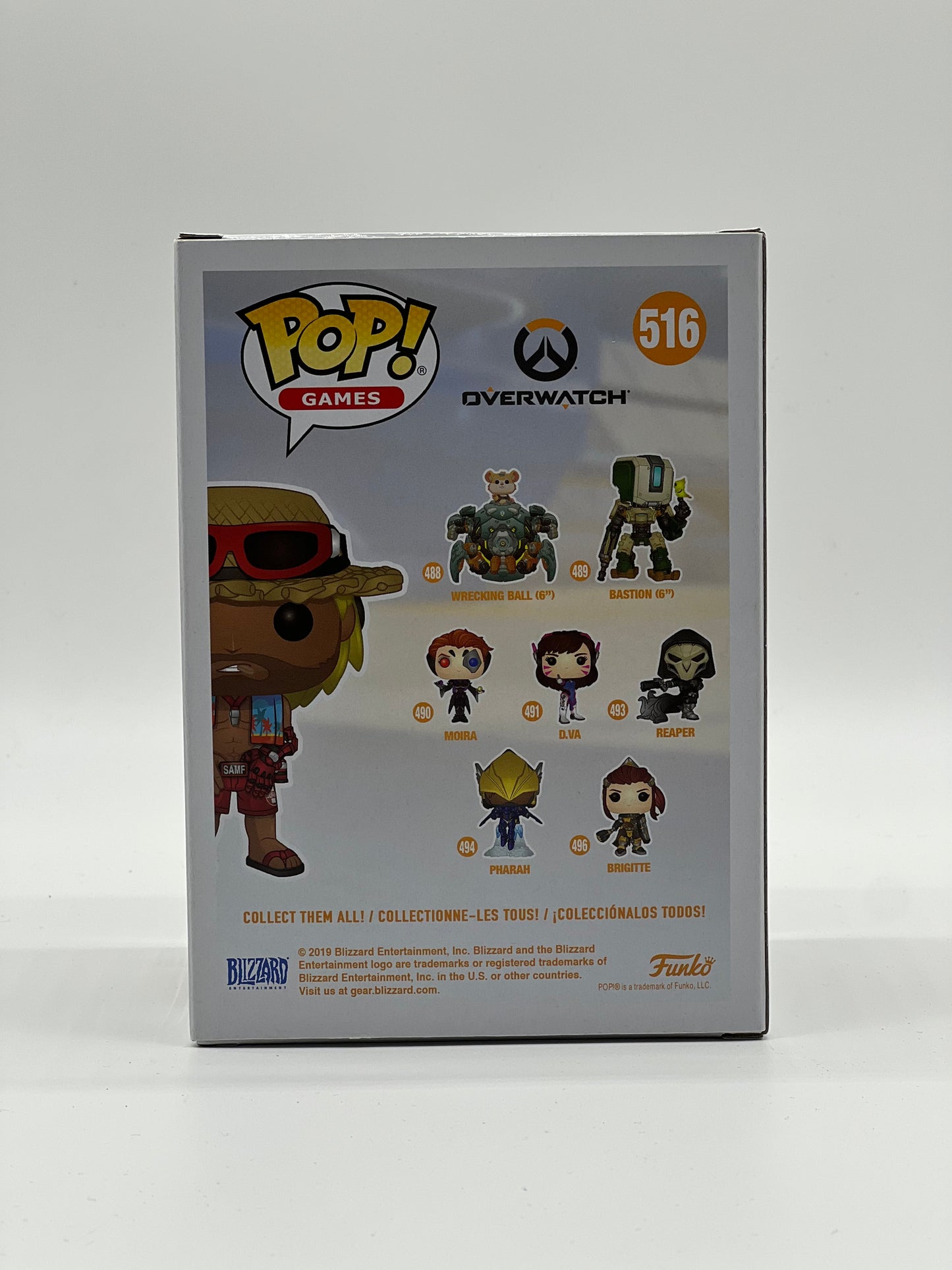 Pop! Games Overwatch 516 McCree 2019 Summer Convention Limited Edition