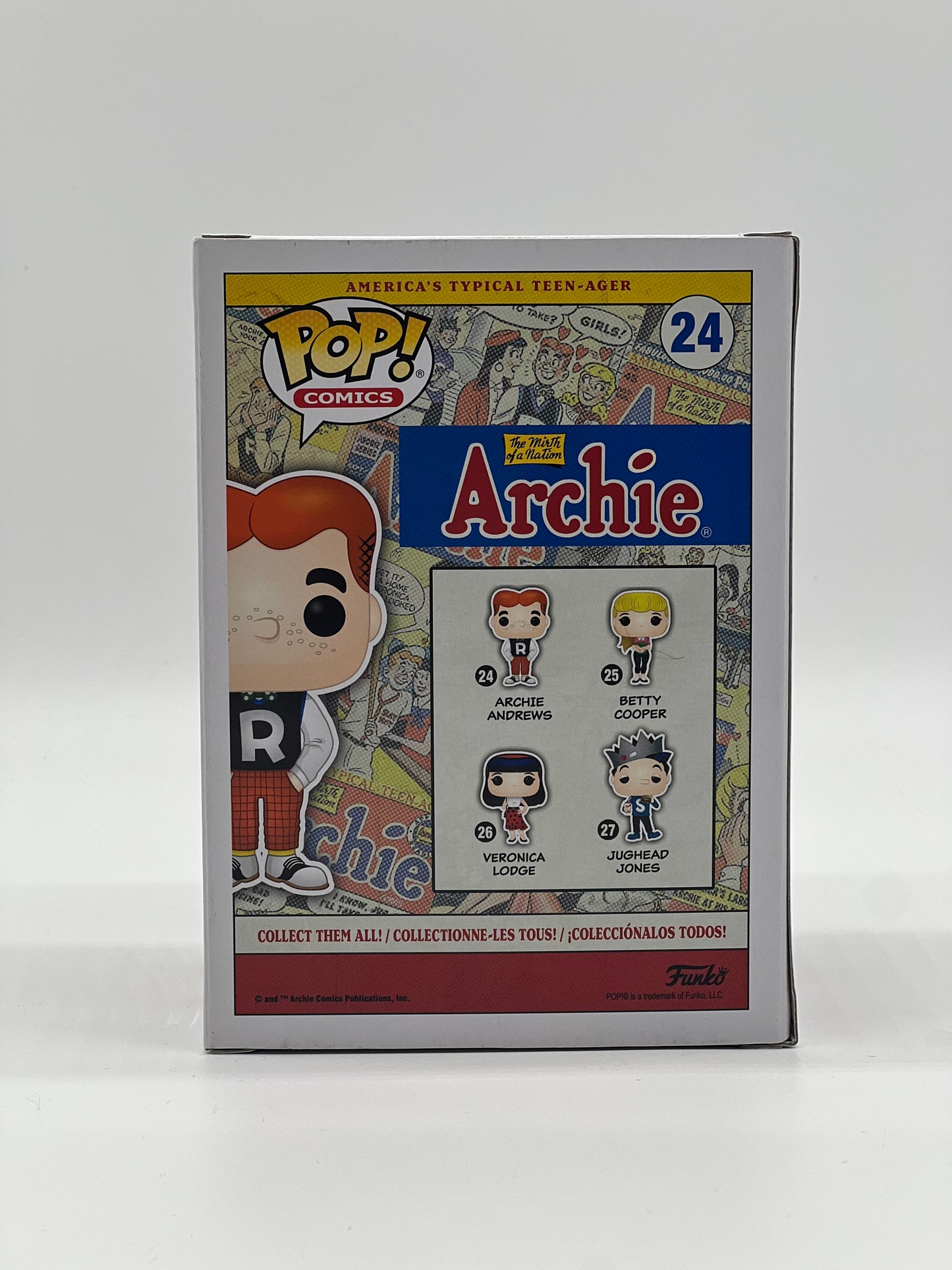 Pop! Comics Archie 24 Archie Andrews – Toy King Worldwide