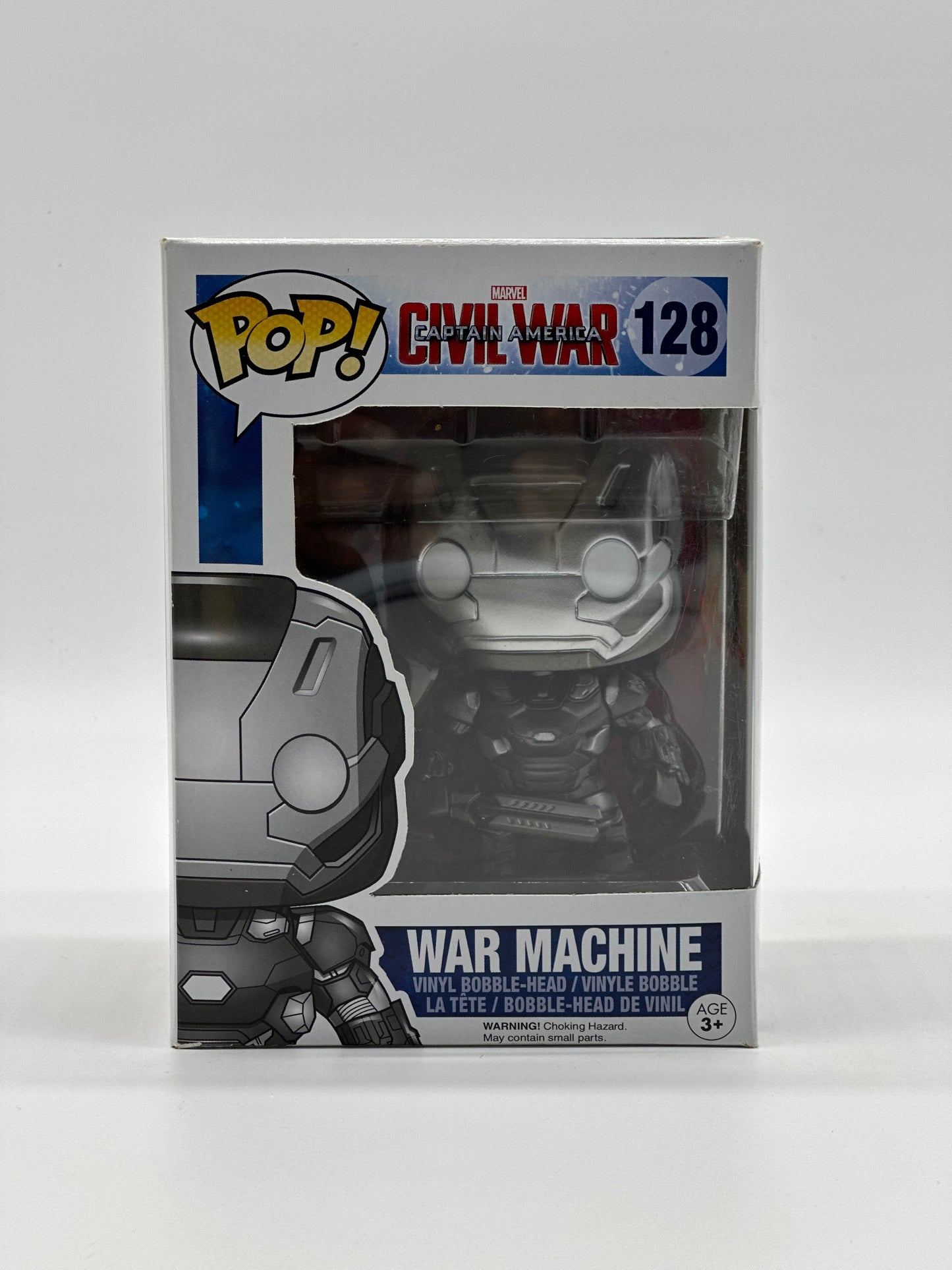 Pop! Marvel Civil War Captain America 128 War Machine