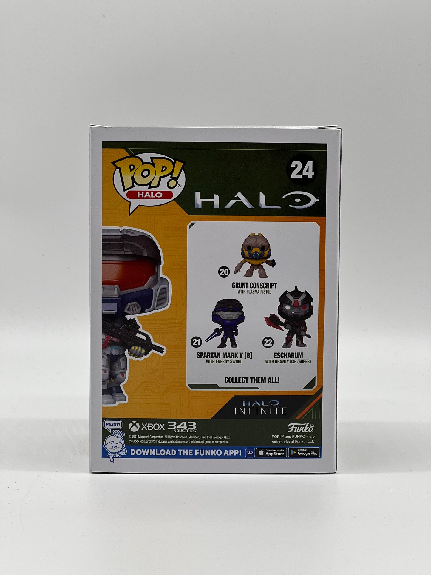 Pop! Halo Halo 24 Spartan Mark VII With BR75 Battle Rifle Specialty Series