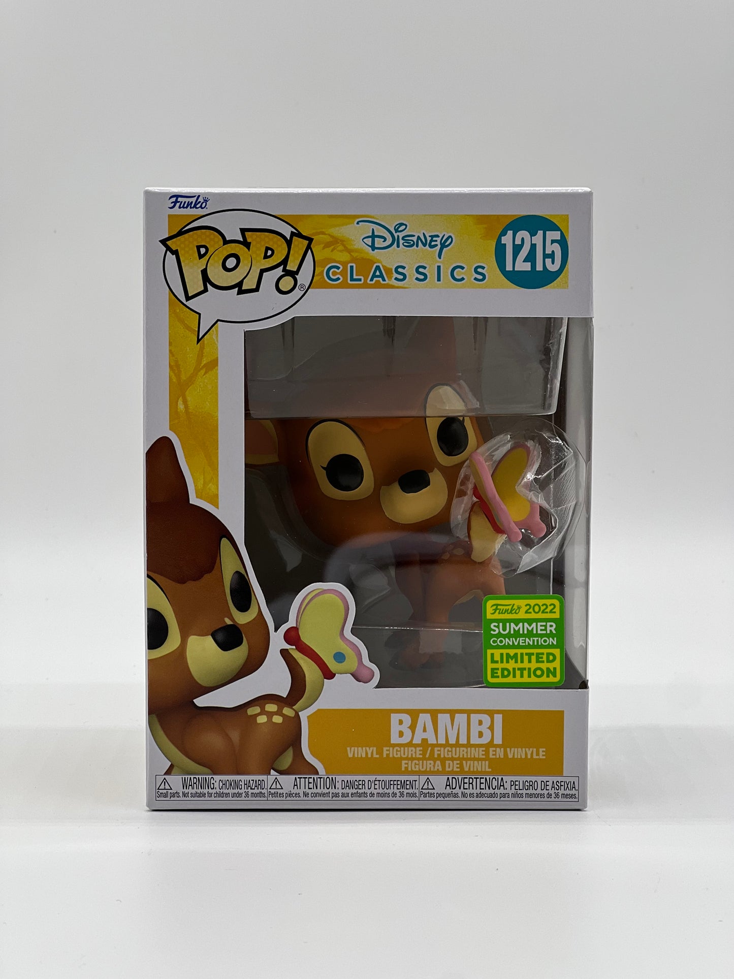 Pop! Disney Classics 1215 Bambi Summer Convention Limited Edition 2022