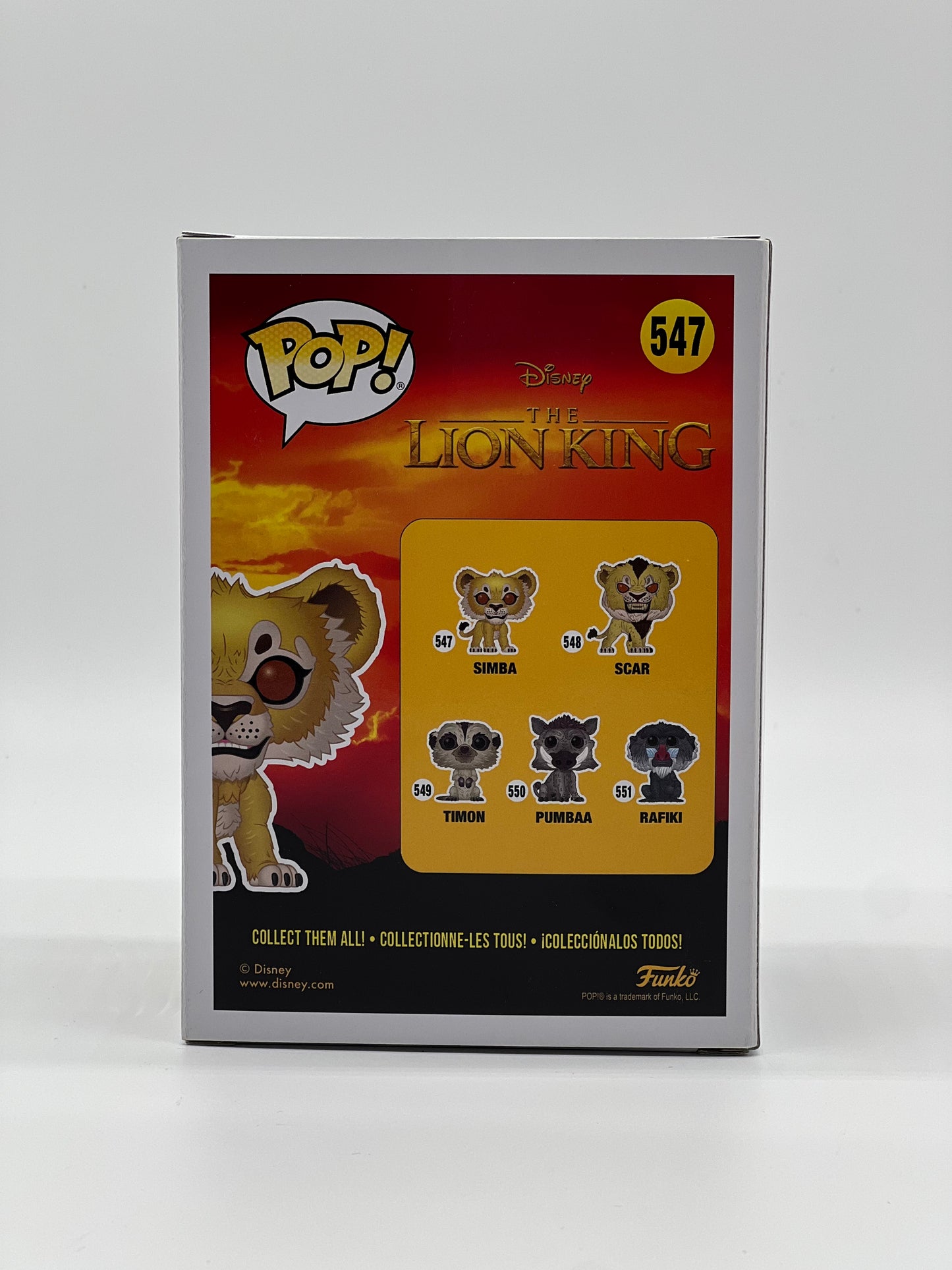 Pop! Disney The Lion King 547 Simba