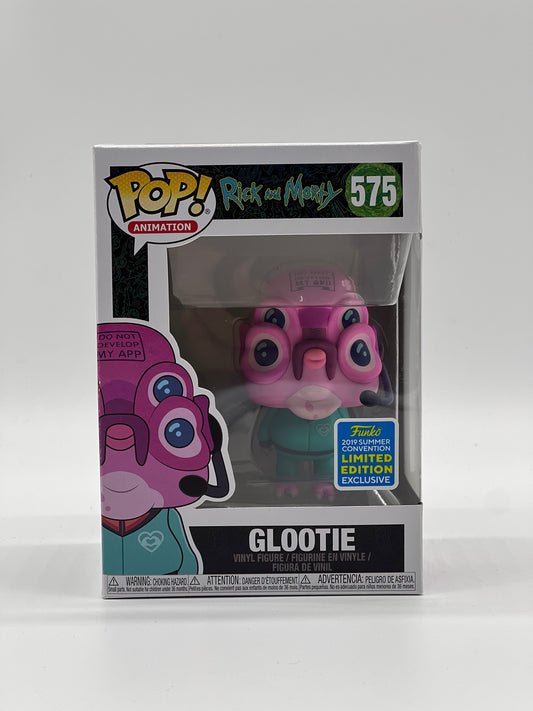 Pop! Animation Rick And Morty 575 Glootie 2019 Summer Convention Limited Edition  Exclusive