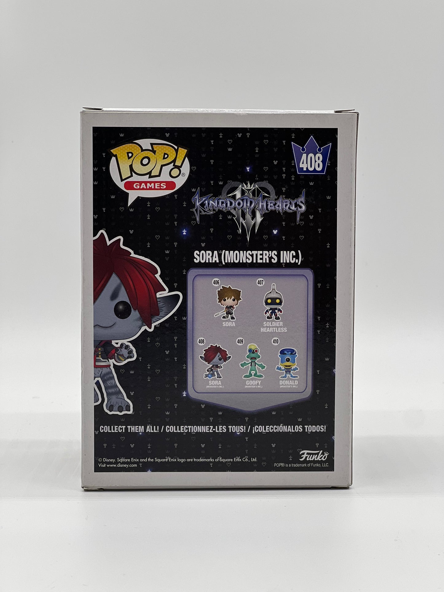 Pop! Games Disney Kingdom Hearts 408 Sora (Monster’s Inc.)