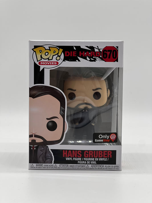 Pop! Movies Die Hard 670 Hans Gruber Only GameStop