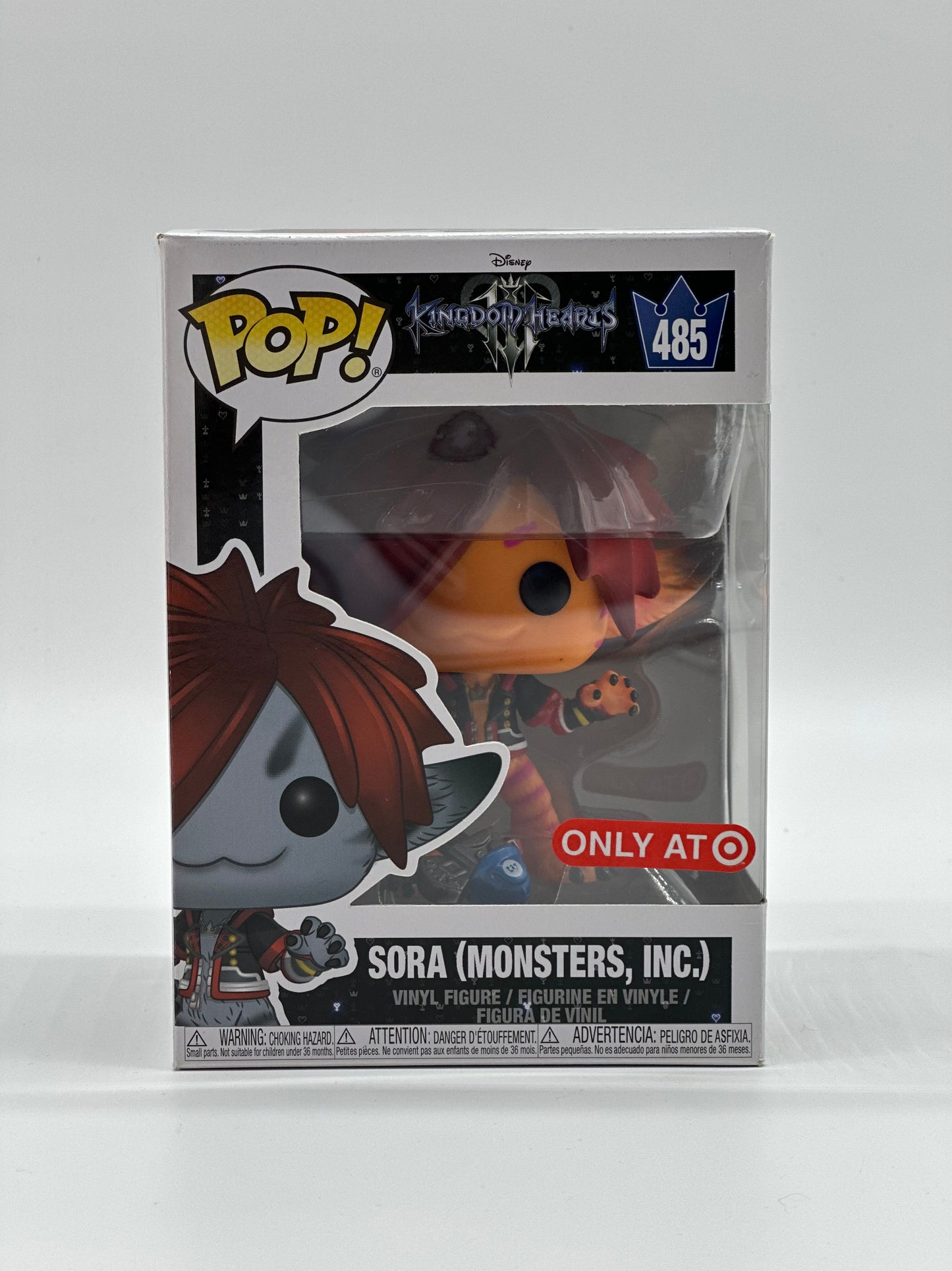 Pop! Disney Kingdom Hearts 485 Sora (Monsters, Inc.) Only At Target