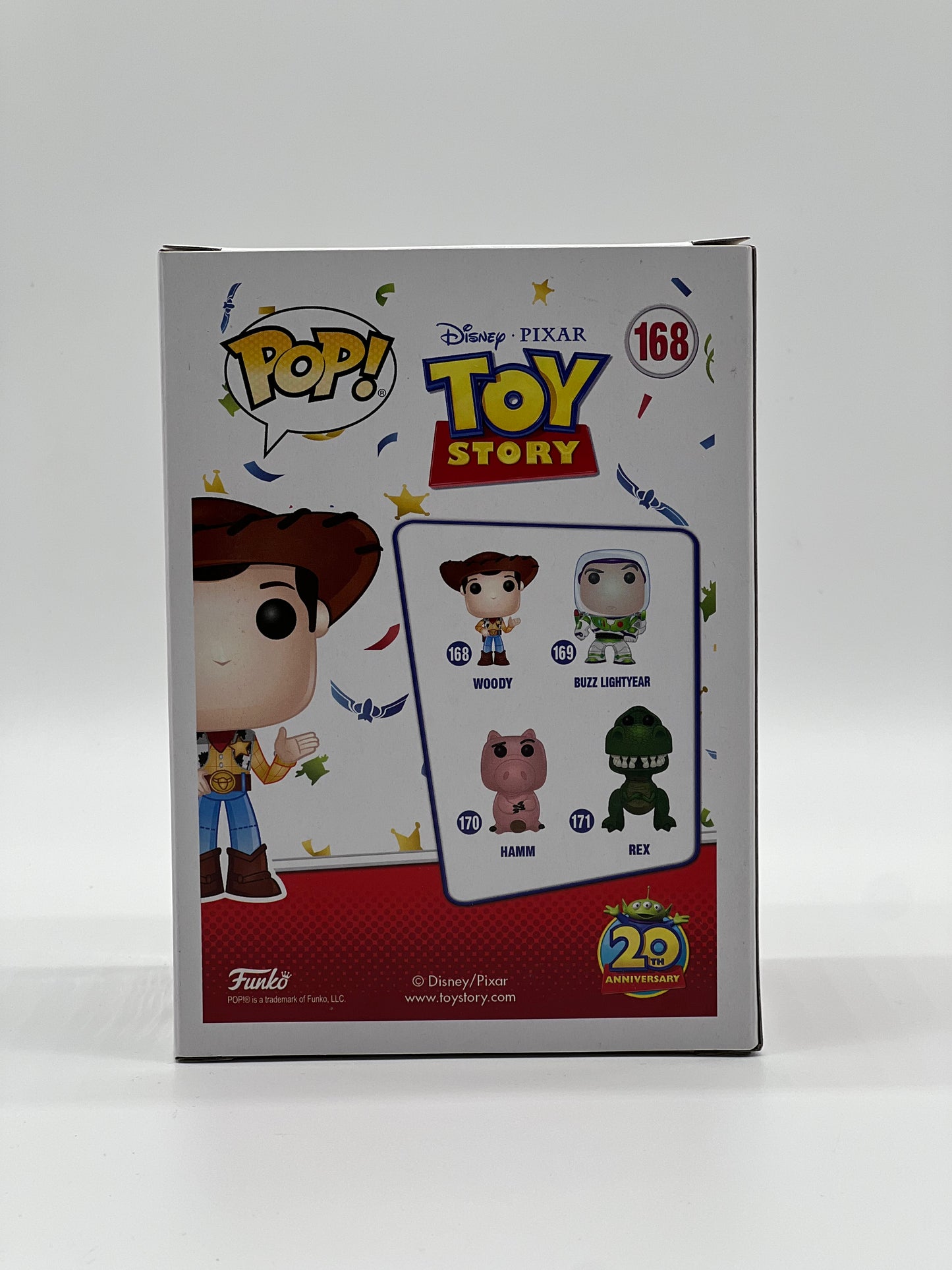 Pop! Disney Pixar Toy Story 168 Woody 20TH Anniversary