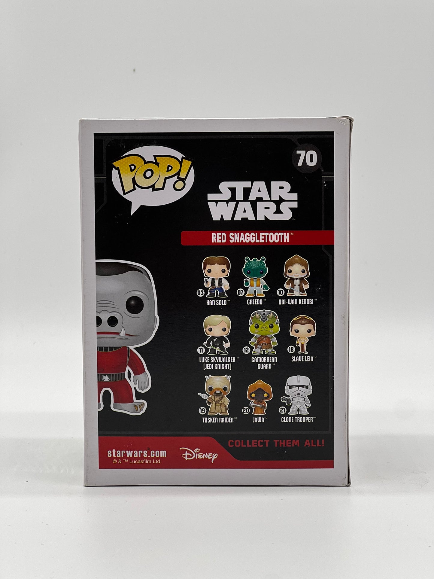 Pop! Star Wars 70 Red Snaggletooth Smuggler’s Bounty Exclusive