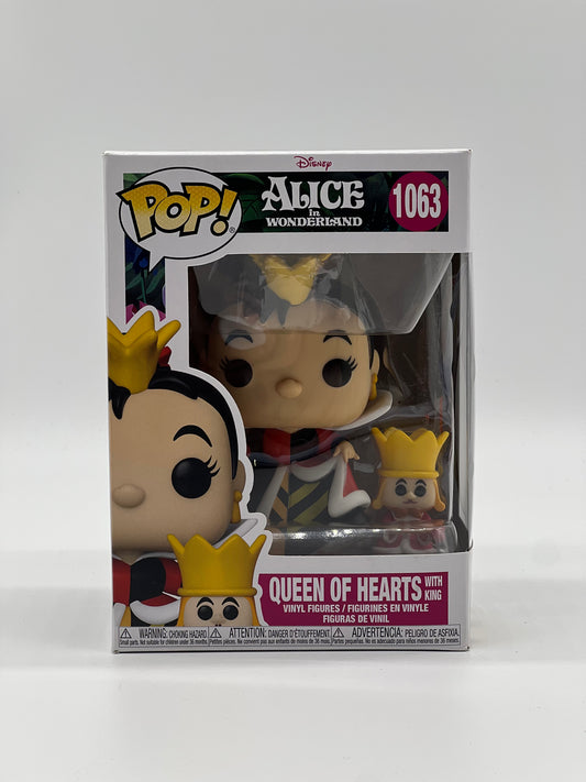 Pop! Disney Alice In Wonderland 1063 Queen Of Hearths With King